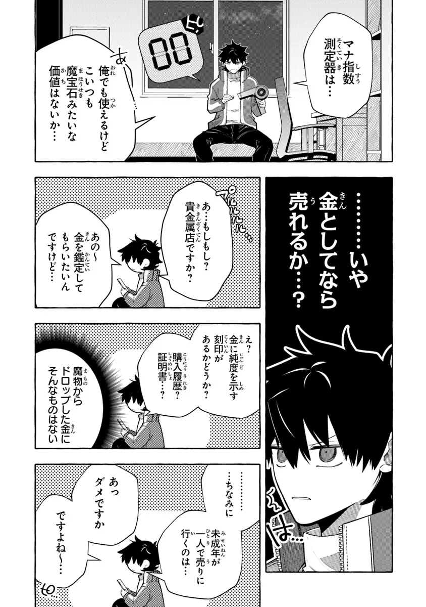 金属スライムを倒しまくった俺が【黒鋼の王】と呼ばれるまで ～家の庭で極小ダンジョンを見つけました～ 第6話 - 9