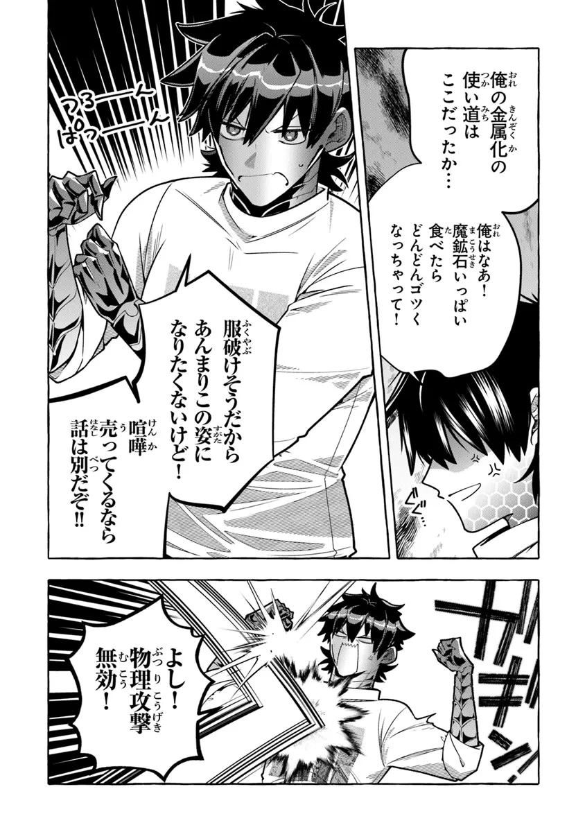 金属スライムを倒しまくった俺が【黒鋼の王】と呼ばれるまで ～家の庭で極小ダンジョンを見つけました～ 第6話 - 15