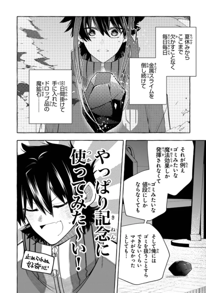 金属スライムを倒しまくった俺が【黒鋼の王】と呼ばれるまで ～家の庭で極小ダンジョンを見つけました～ 第4話 - 26