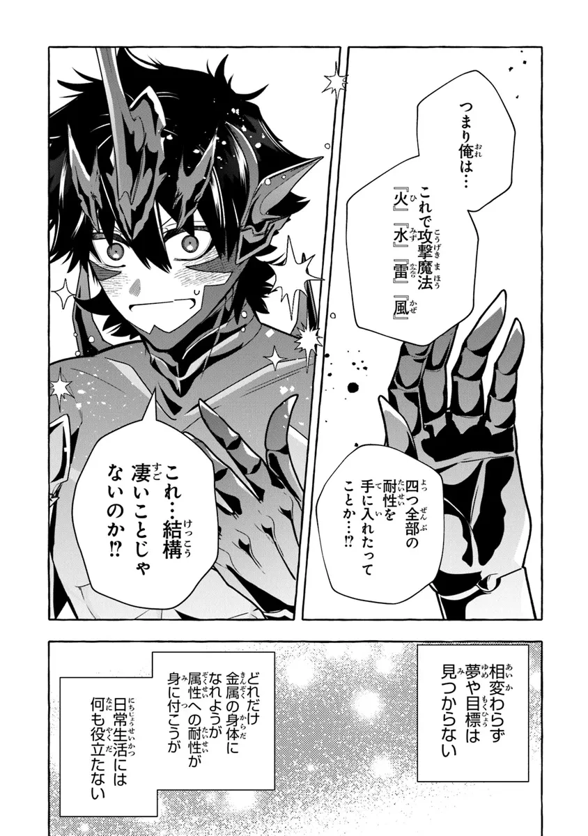 金属スライムを倒しまくった俺が【黒鋼の王】と呼ばれるまで ～家の庭で極小ダンジョンを見つけました～ 第6話 - 26