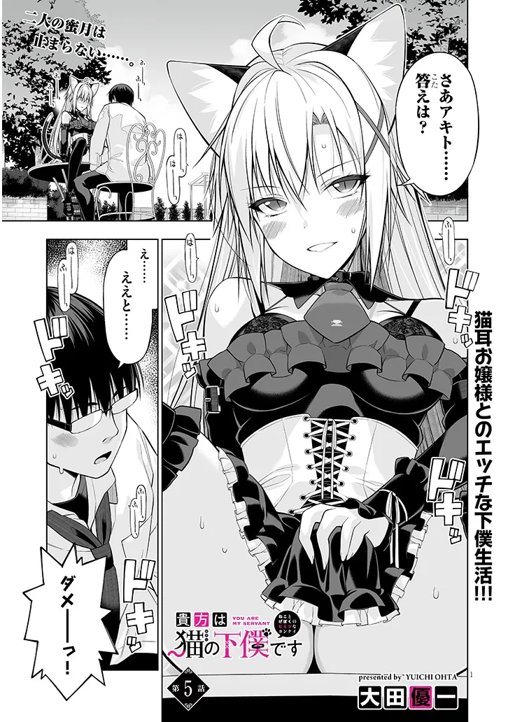 貴方は猫（わたし）の下僕です ～ねことげぼくのヒミツのカンケイ～ 第5.1話 - 1
