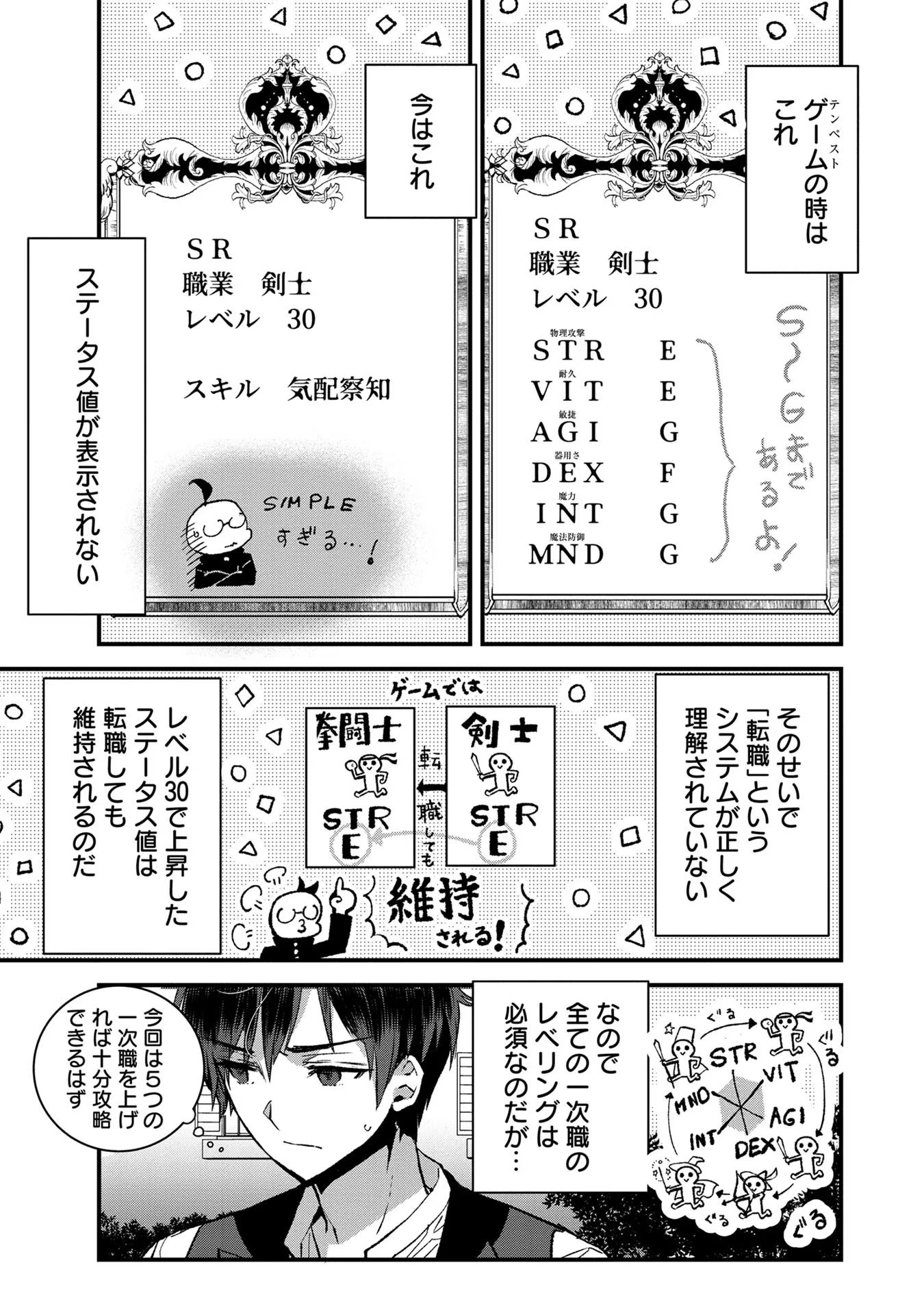 俺、勇者じゃないですから。～VR世界の頂点に君臨せし男。転生し、レベル１の無職からリスタートする～ 第4話 - 7