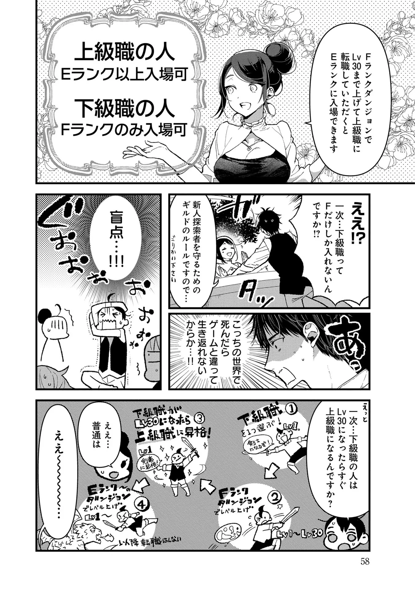 俺、勇者じゃないですから。～VR世界の頂点に君臨せし男。転生し、レベル１の無職からリスタートする～ 第2話 - 4