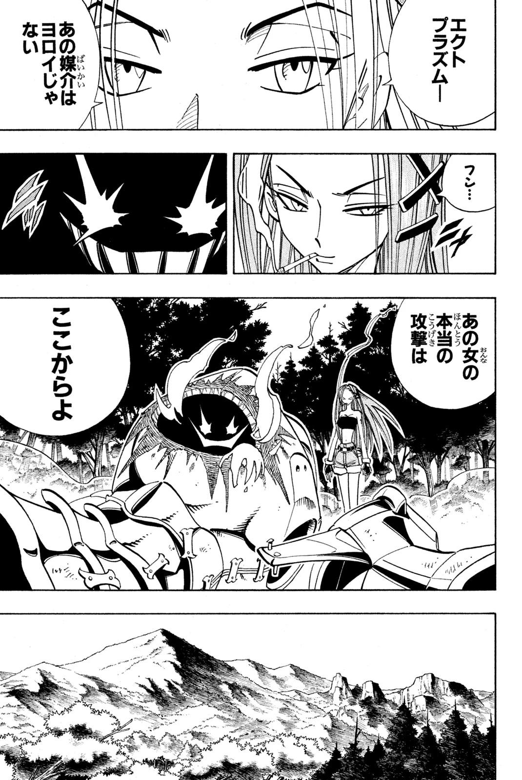 El rey shaman Król Szamanów Shaman King (Vua pháp thuật) シャーマンキング 第155話 - 13