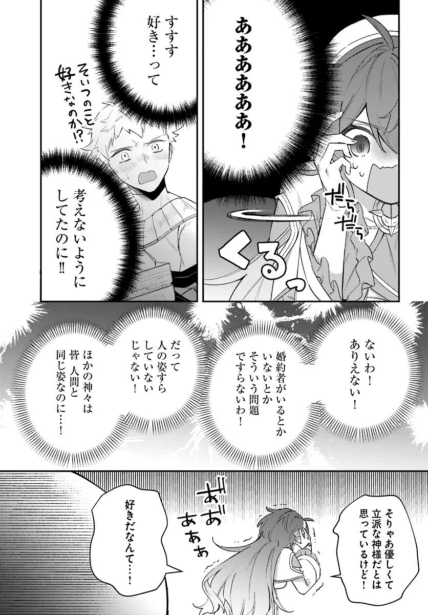 聖女様に醜い神様との結婚を押し付けられました 第7話 - 4