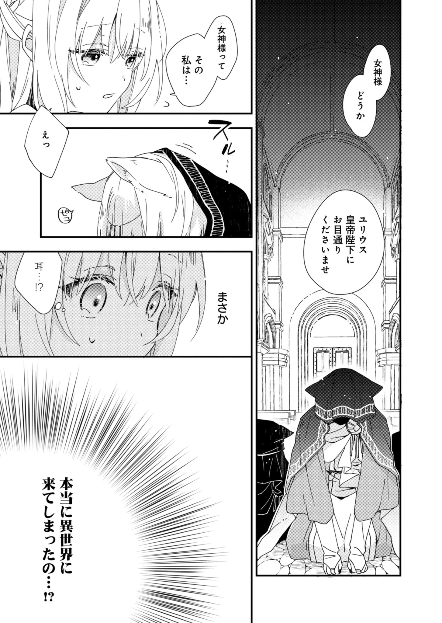 異世界で狼皇帝に蜜月を迫られています 第1話 - 24