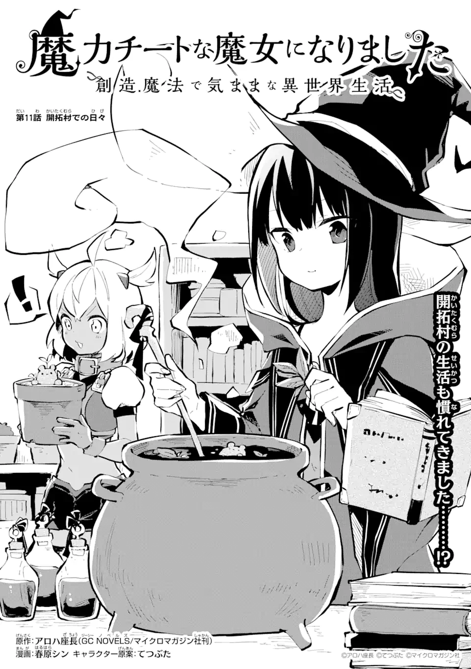 魔力チートな魔女になりました ～創造魔法で気ままな異世界生活～ 第11話 - 1