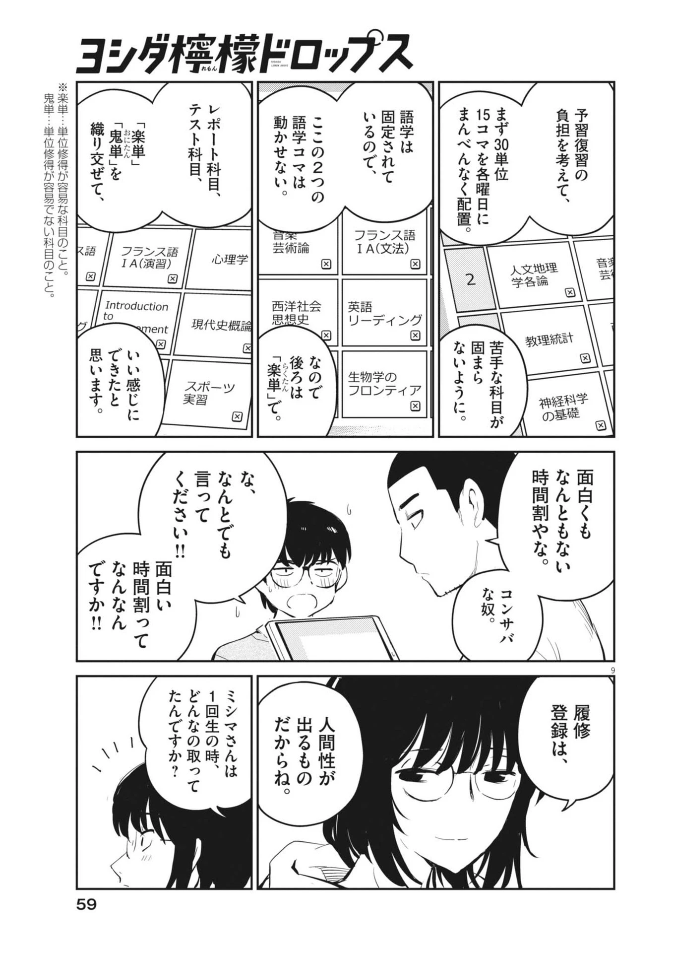 ヨシダ檸檬ドロップス 第2話 - 9