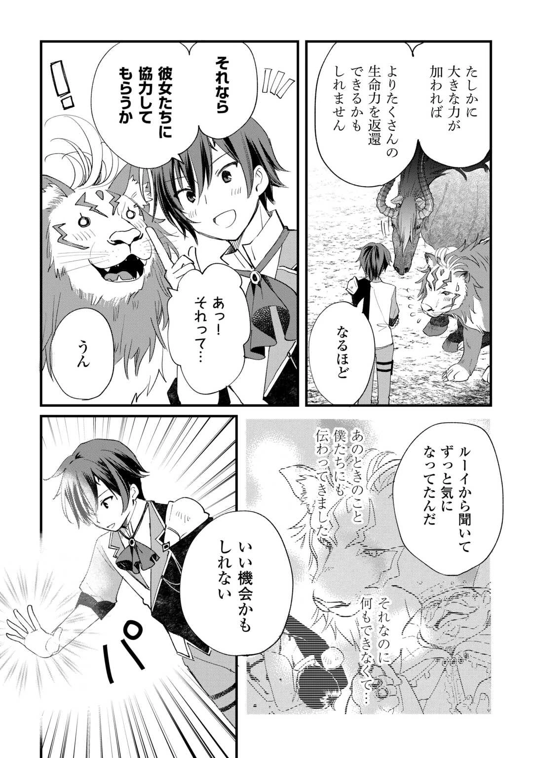 トカゲ（本当は神竜）を召喚した聖獣使い、竜の背中で開拓ライフ 第8話 - 9