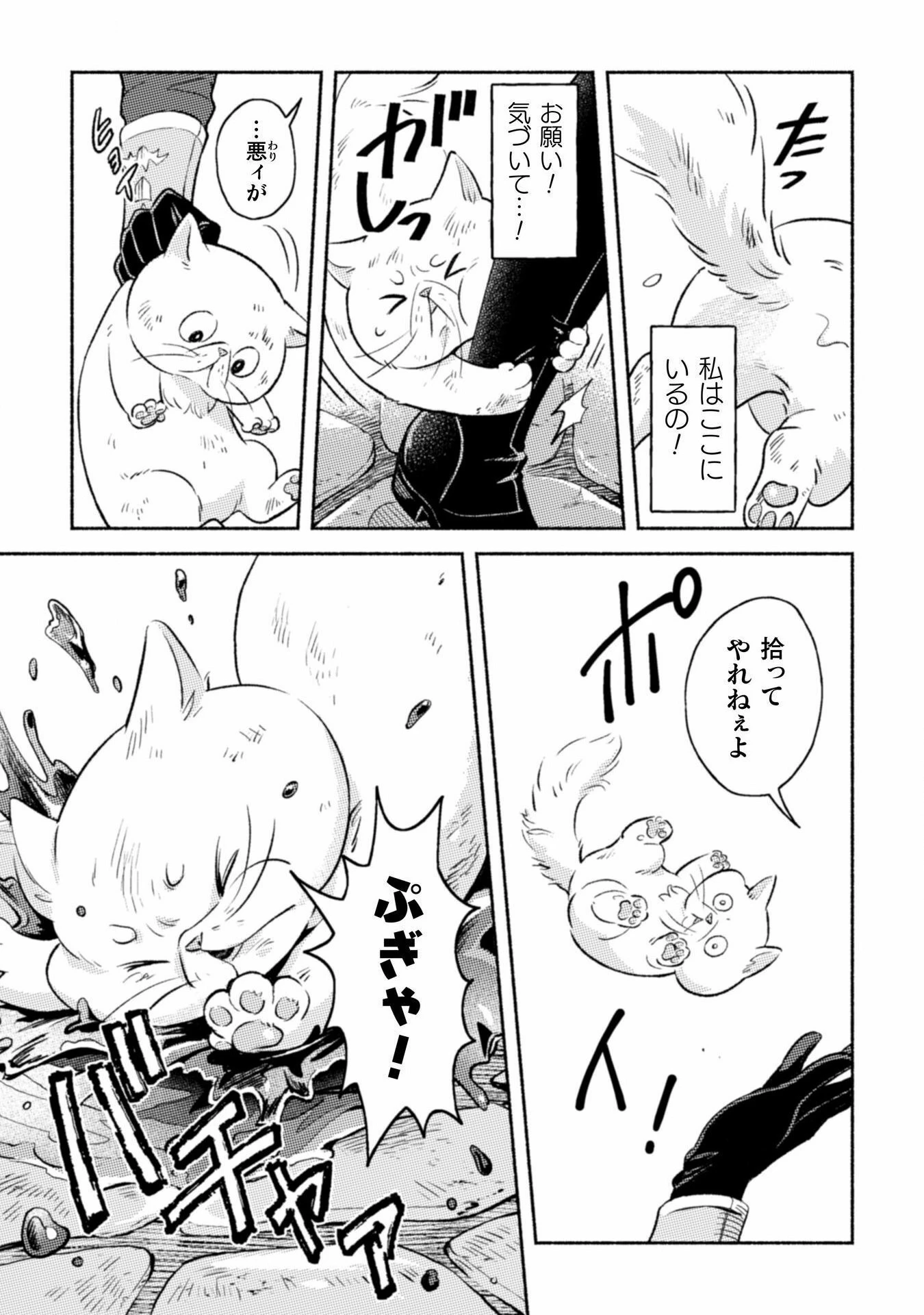 根暗騎士による溺愛満喫中のブサ猫、実は聖女です! 第1話 - 7