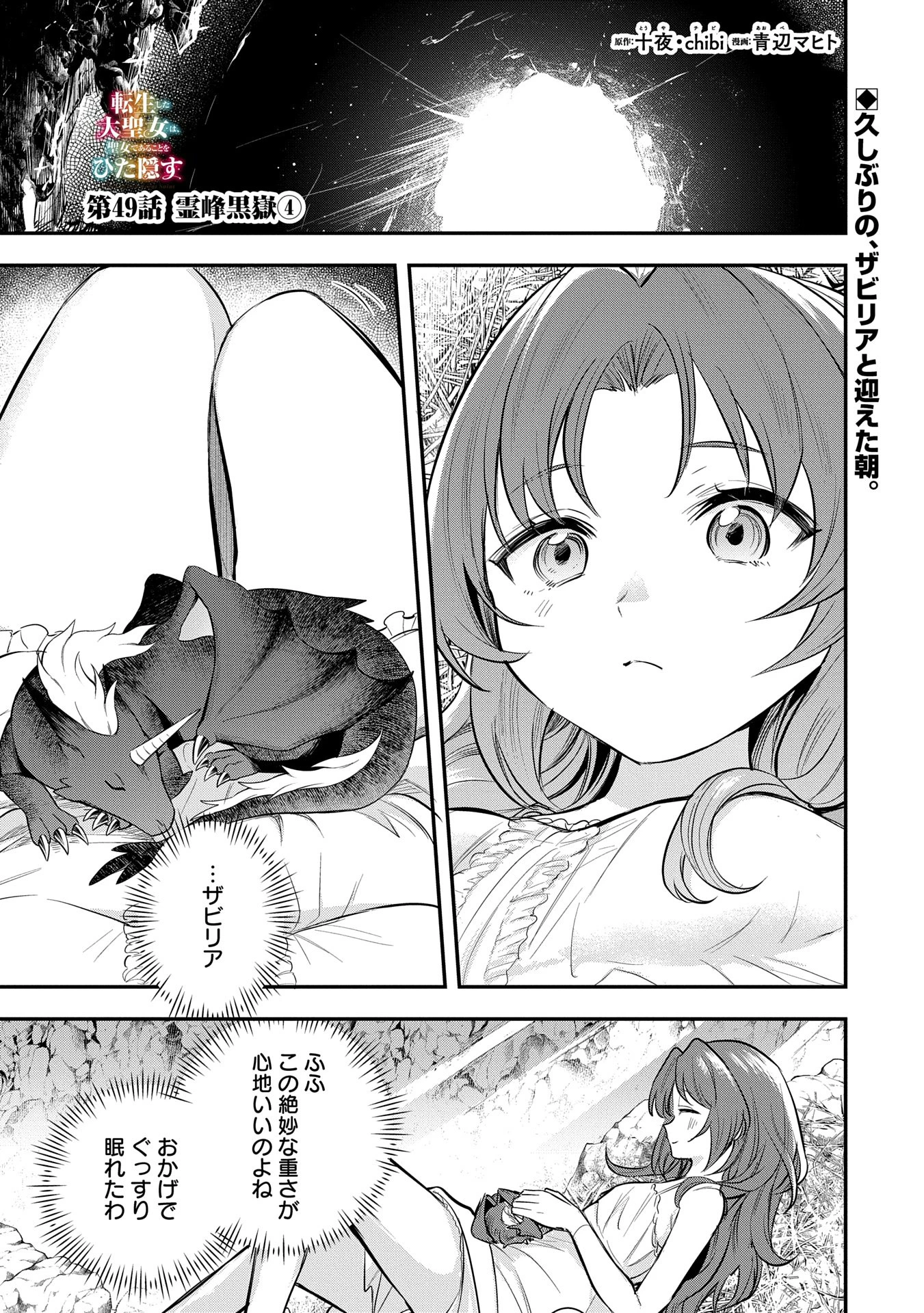 転生した大聖女は、聖女であることをひた隠す 第49話 - 1