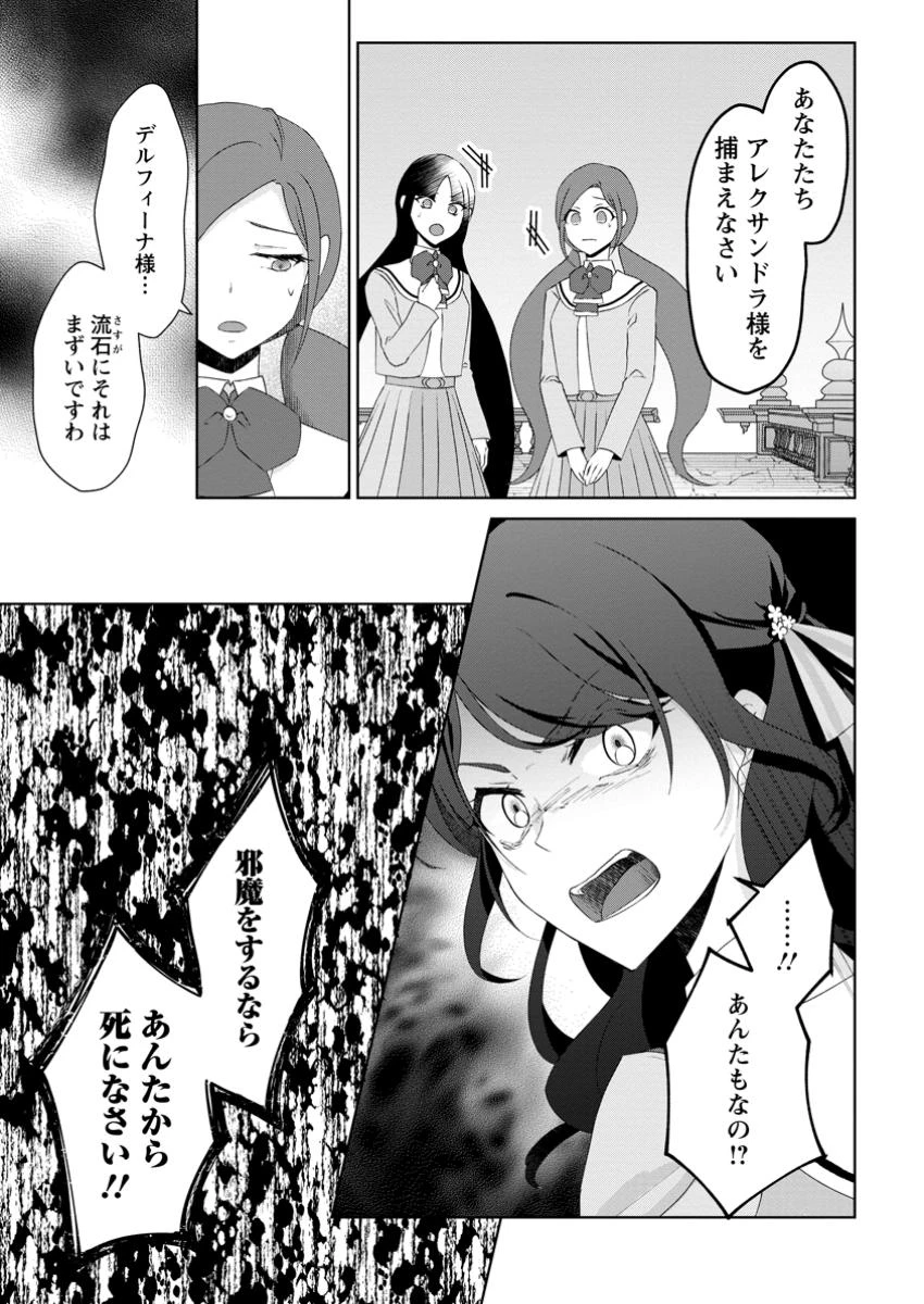 断罪されている悪役令嬢と入れ替わって婚約者たちをぶっ飛ばしたら、溺愛が待っていました 第15話 - 5