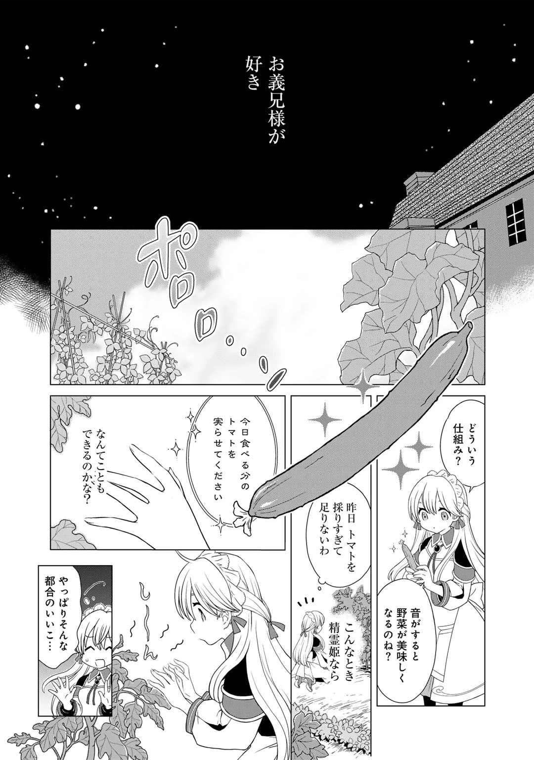 チートで家庭菜園～多分私が精霊姫だけど、他に名乗り出た者がいるので、家庭菜園しちゃいます～ 第2話 - 13