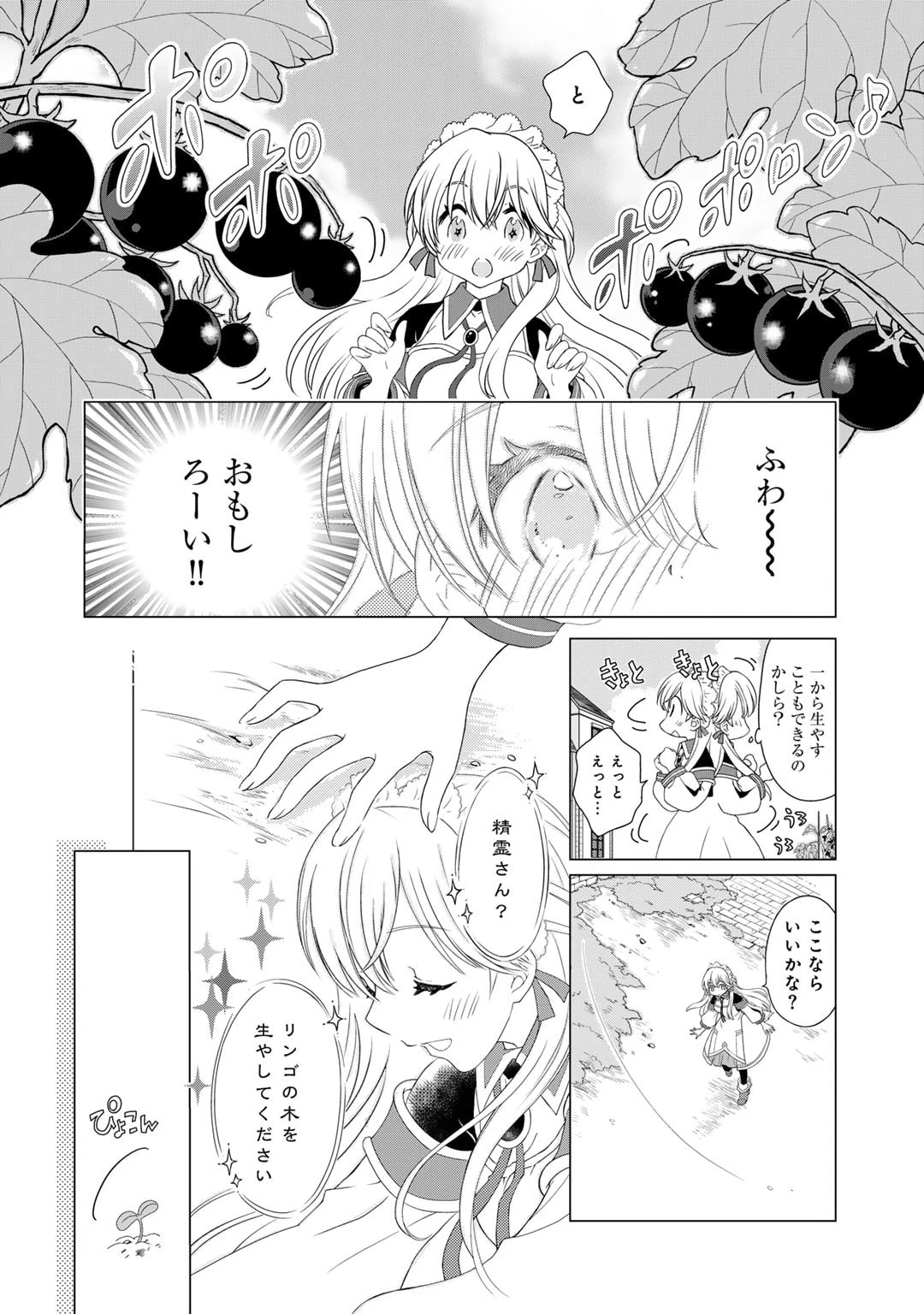 チートで家庭菜園～多分私が精霊姫だけど、他に名乗り出た者がいるので、家庭菜園しちゃいます～ 第2話 - 14