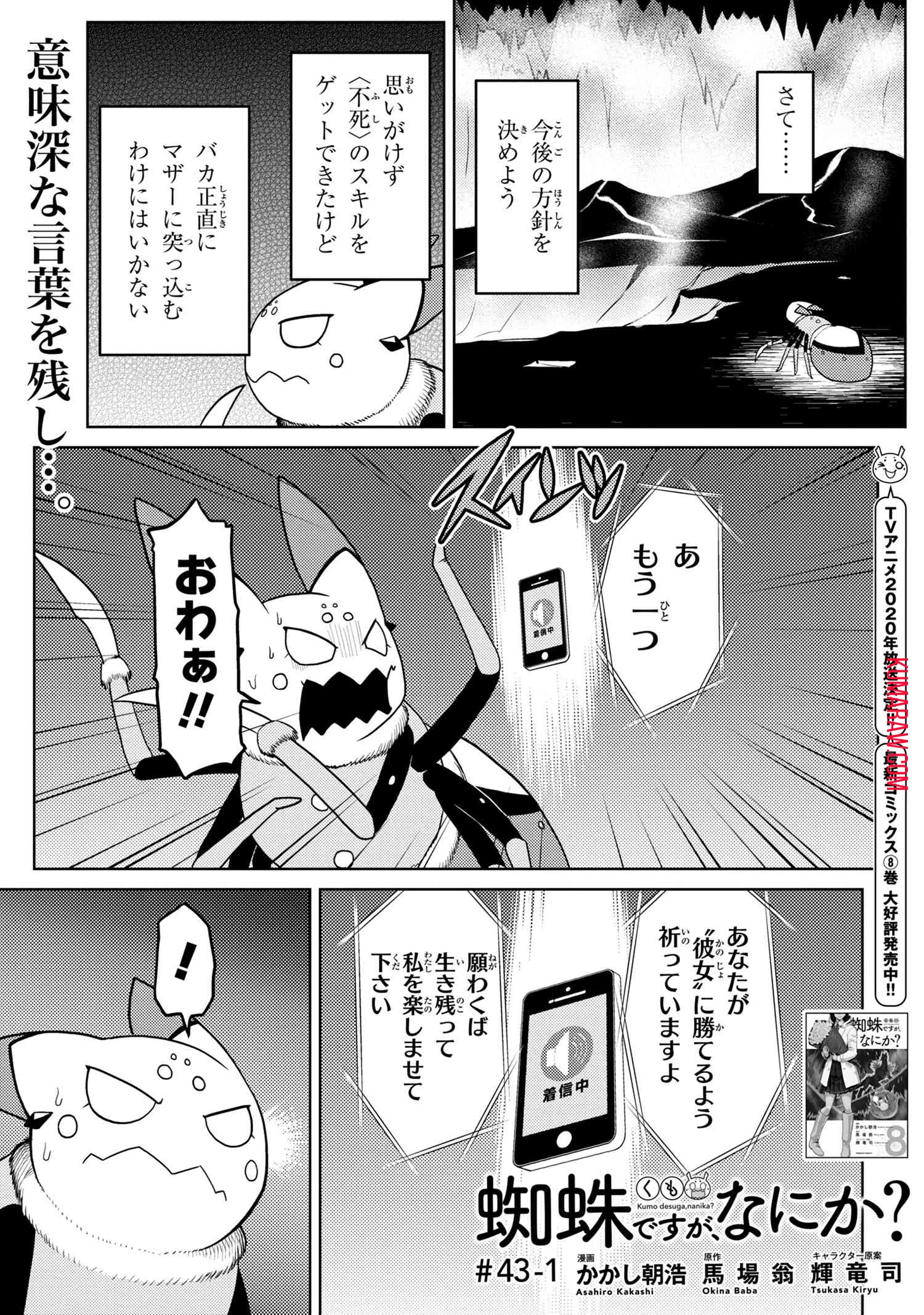 蜘蛛ですが、なにか? 第43話 - 1