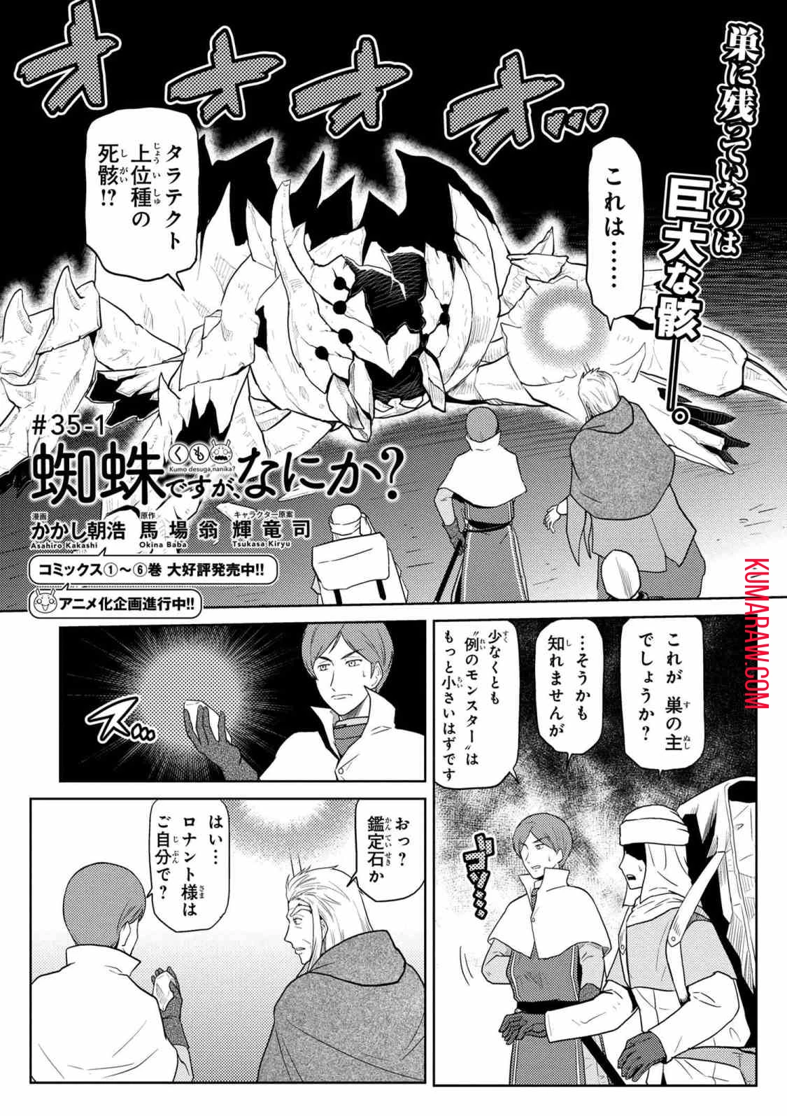 蜘蛛ですが、なにか? 第35話 - 1
