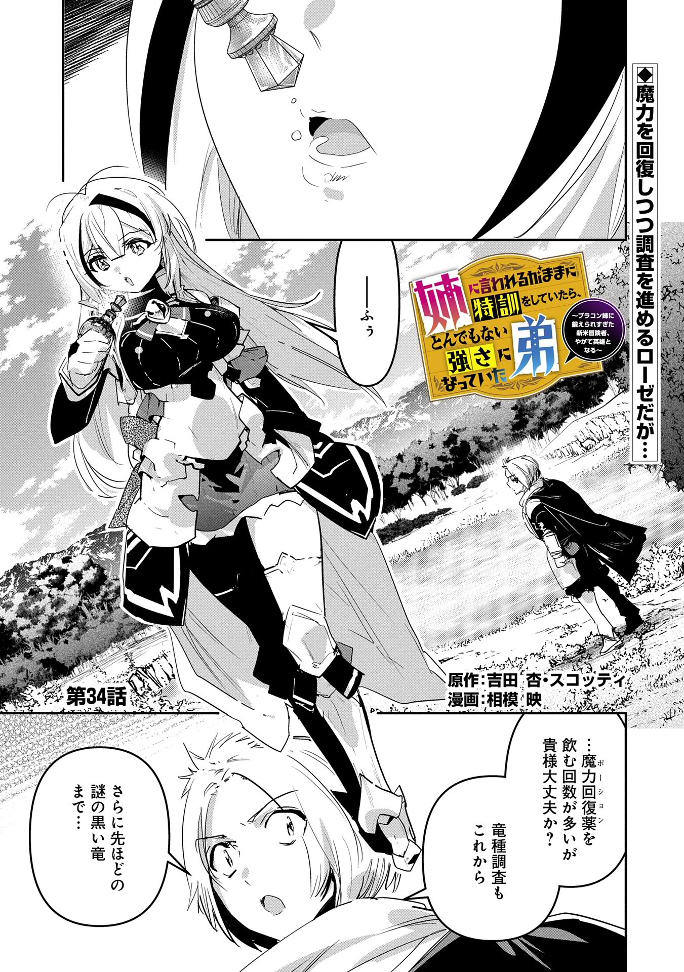 姉に言われるがままに特訓をしていたら、とんでもない強さになっていた弟 〜やがて最強の姉を超える〜 第34話 - 1