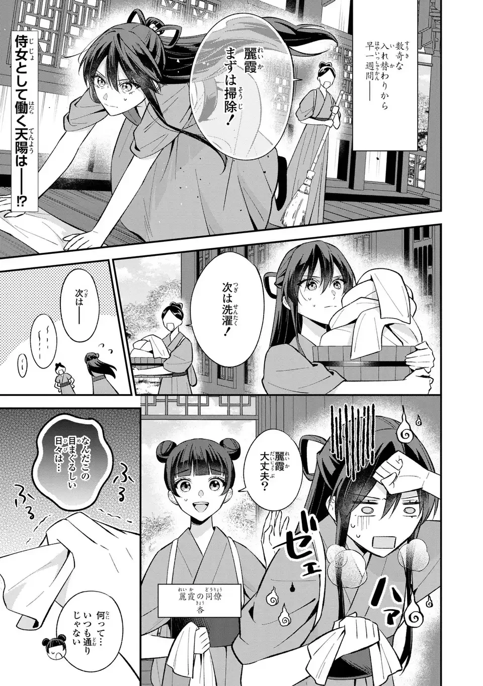 身代わり皇帝の憂鬱～後宮の侍女ですが、入れ替わった皇帝に全てを押しつけられています～ 第3話 - 1