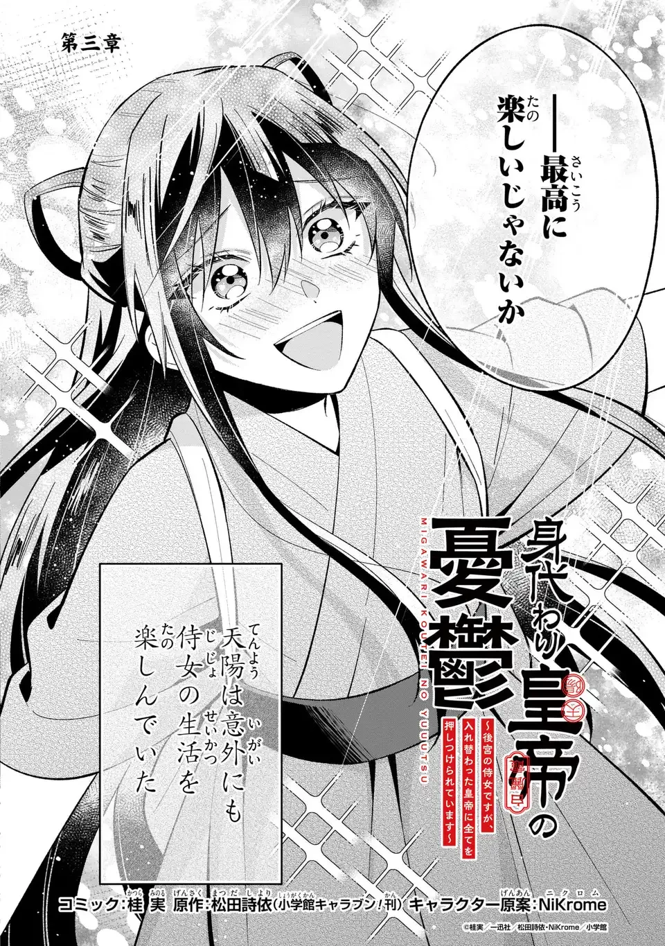 身代わり皇帝の憂鬱～後宮の侍女ですが、入れ替わった皇帝に全てを押しつけられています～ 第3話 - 2