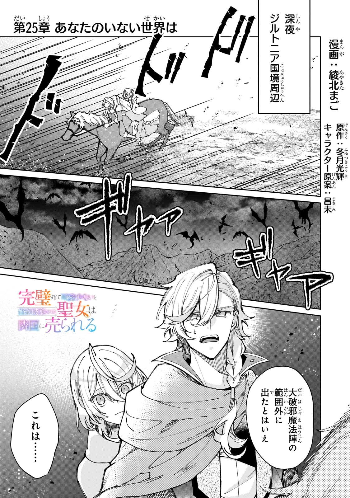 完璧すぎて可愛げがないと婚約破棄された聖女は隣国に売られる 第25話 - 1