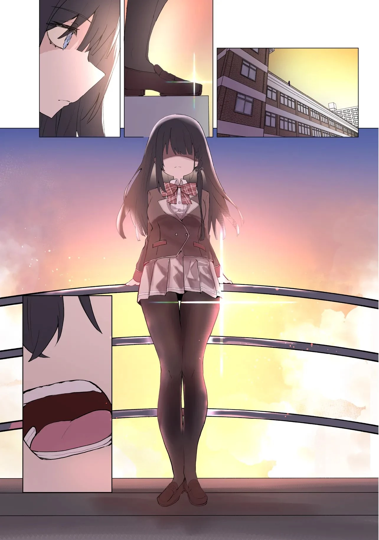 飛び降りる直前の同級生に『セックスしよう！』と提案してみた。 第1話 - 1