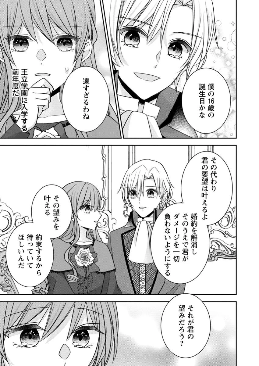 婚約解消を提案したら王太子様に溺愛されました　～お手をどうぞ、僕の君～ 第9.3話 - 9