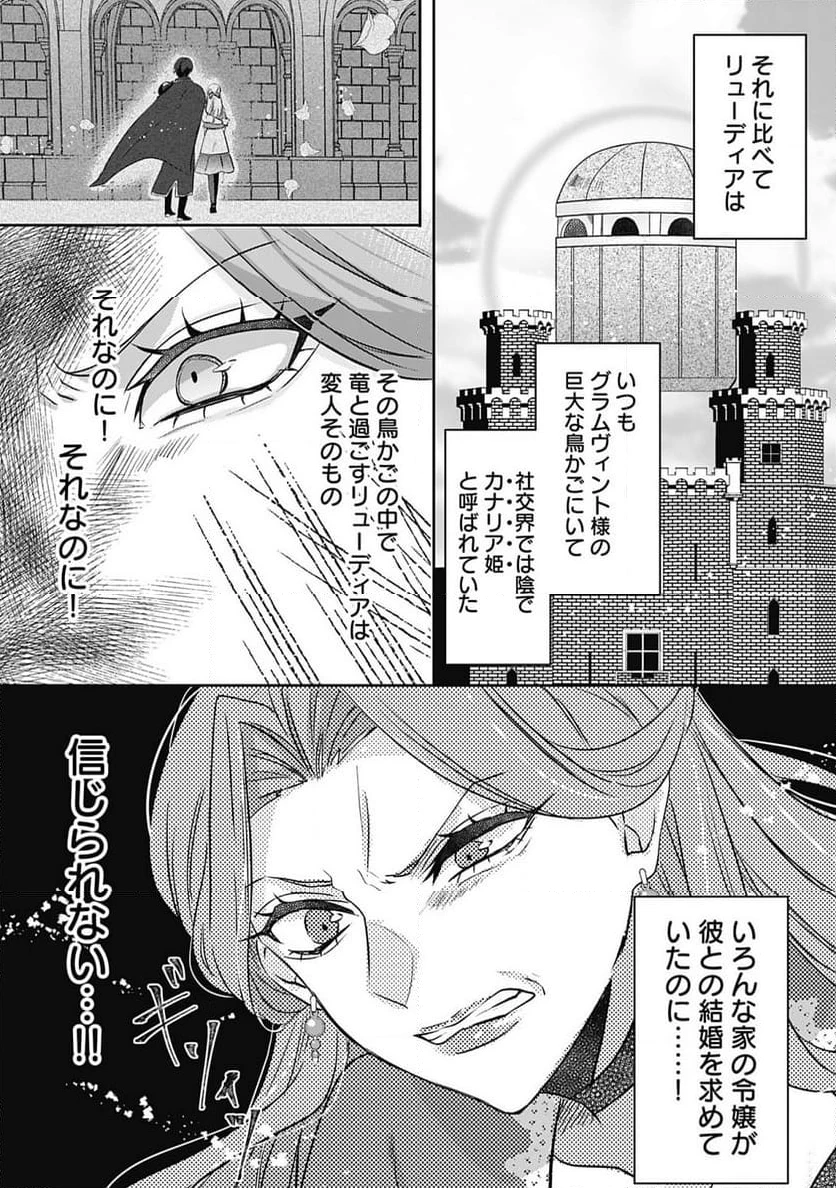 籠のなかの竜聖女 -虐げられた伯爵令嬢は、今日も溺愛されています- 第3.2話 - 13