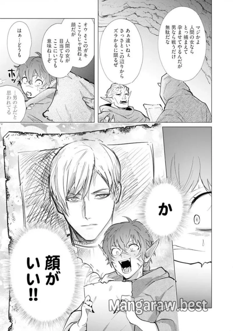 ハズレ種族“オーク”に転生したら最強騎士様に囚われまして 第1話 - 9