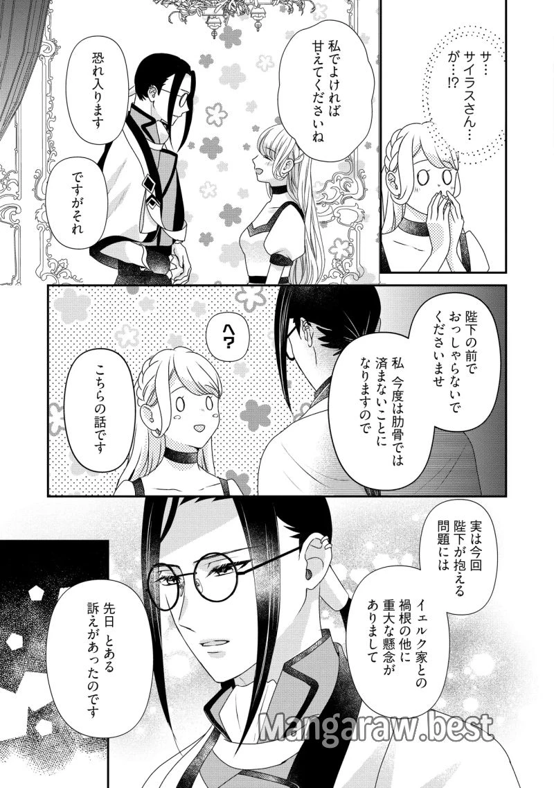 身代わり婚約者なのに、銀狼陛下がどうしても離してくれません！ 第25.3話 - 6
