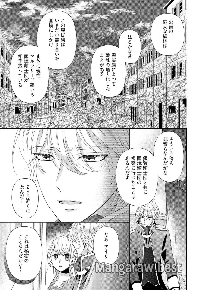 身代わり婚約者なのに、銀狼陛下がどうしても離してくれません！ 第27.1話 - 3