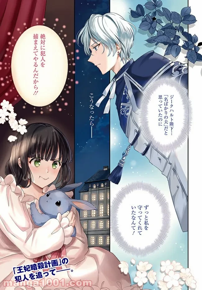 お飾り王妃になったので、こっそり働きに出ることにしました ～うさぎがいるので独り寝も寂しくありません！～ 第6.1話 - 1