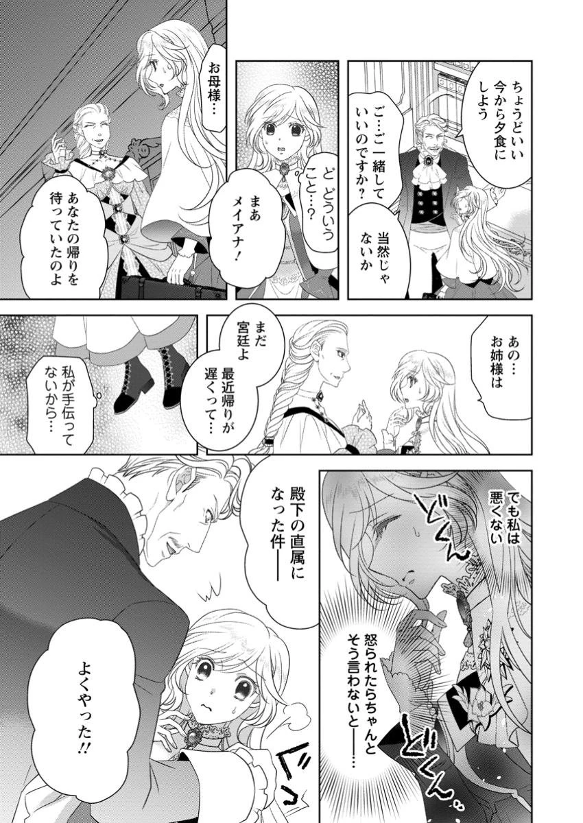 ルーン魔術だけが取り柄の不憫令嬢、天才王子に溺愛される ～婚約者、仕事、成果もすべて姉に横取りされた地味な妹ですが、ある日突然立場が逆転しちゃいました～ 第5.3話 - 3