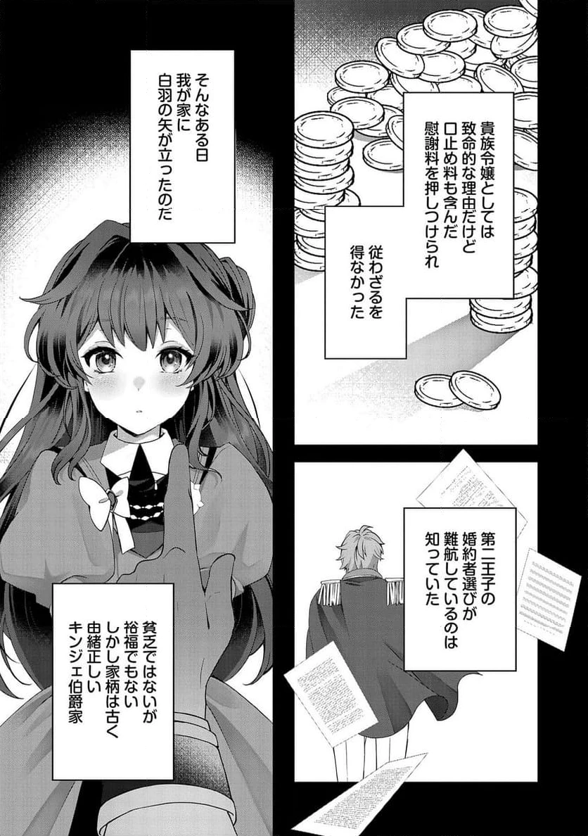 転生しました、サラナ・キンジェです。ごきげんよう。 ～優雅なスローライフで大忙し～, 転生しました、サラナ・キンジェです。ごきげんよう。 ～婚約破棄されたので田舎で気ままに暮らしたいと思います～ 第1話 - 5