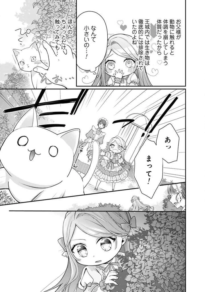 裏切られた悪徳王女、幼女になって冷血皇帝に拾われる 第5.1話 - 3