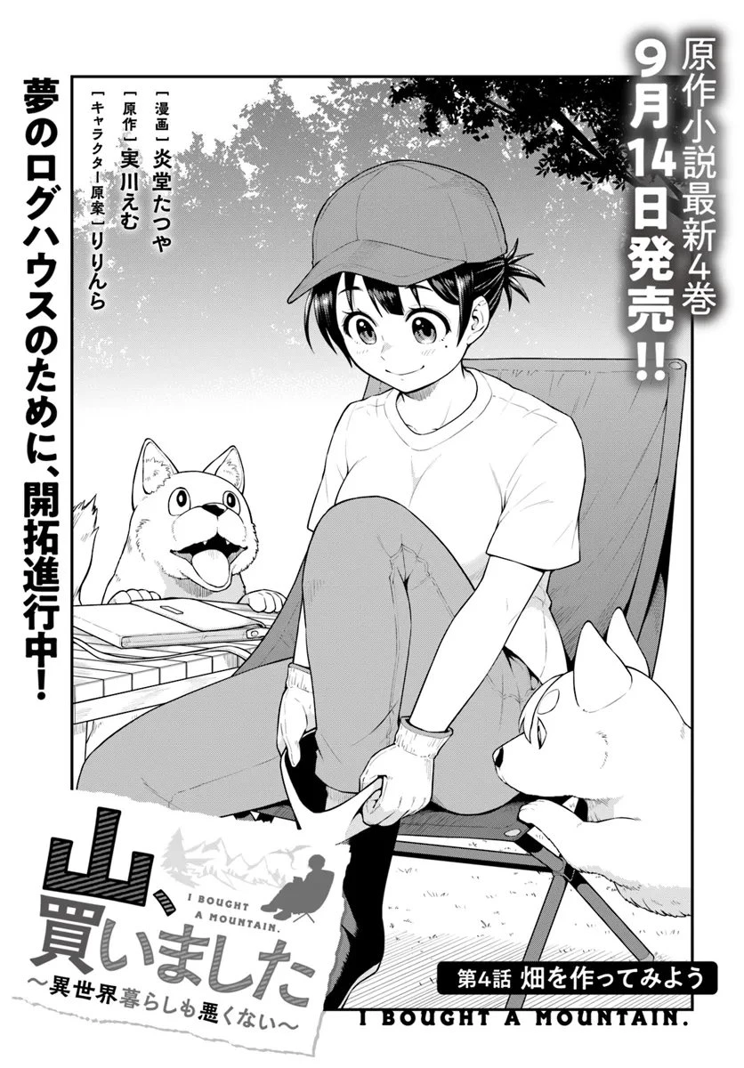 山、買いました 〜異世界暮らしも悪くない〜 第4.1話 - 3