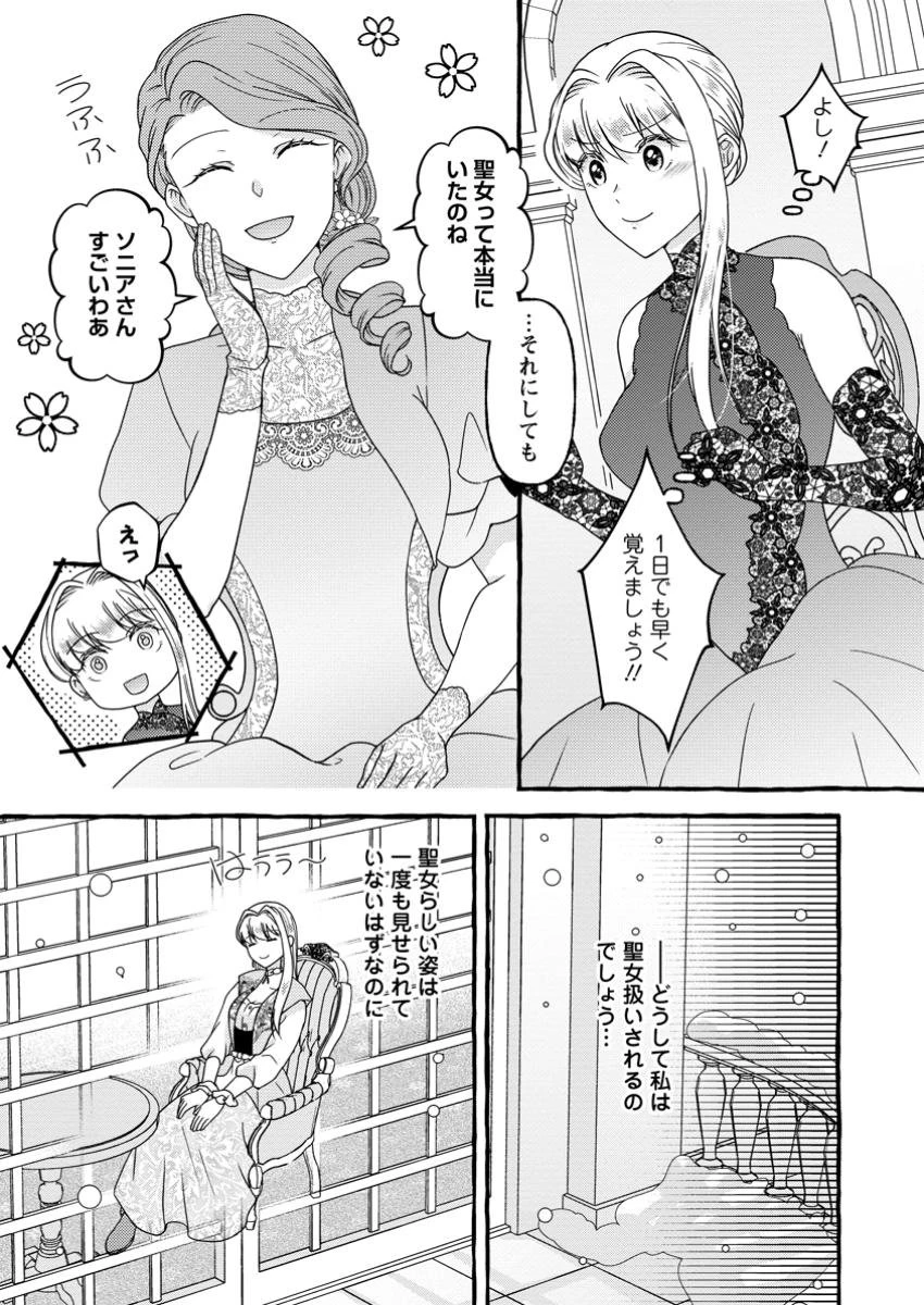 身代わりの落ちこぼれ生贄聖女は敵国王弟に溺愛される ～処刑の日はいつでしょう？ え、なぜこんなに大事にされてるんでしょうか～ 第6.2話 - 9