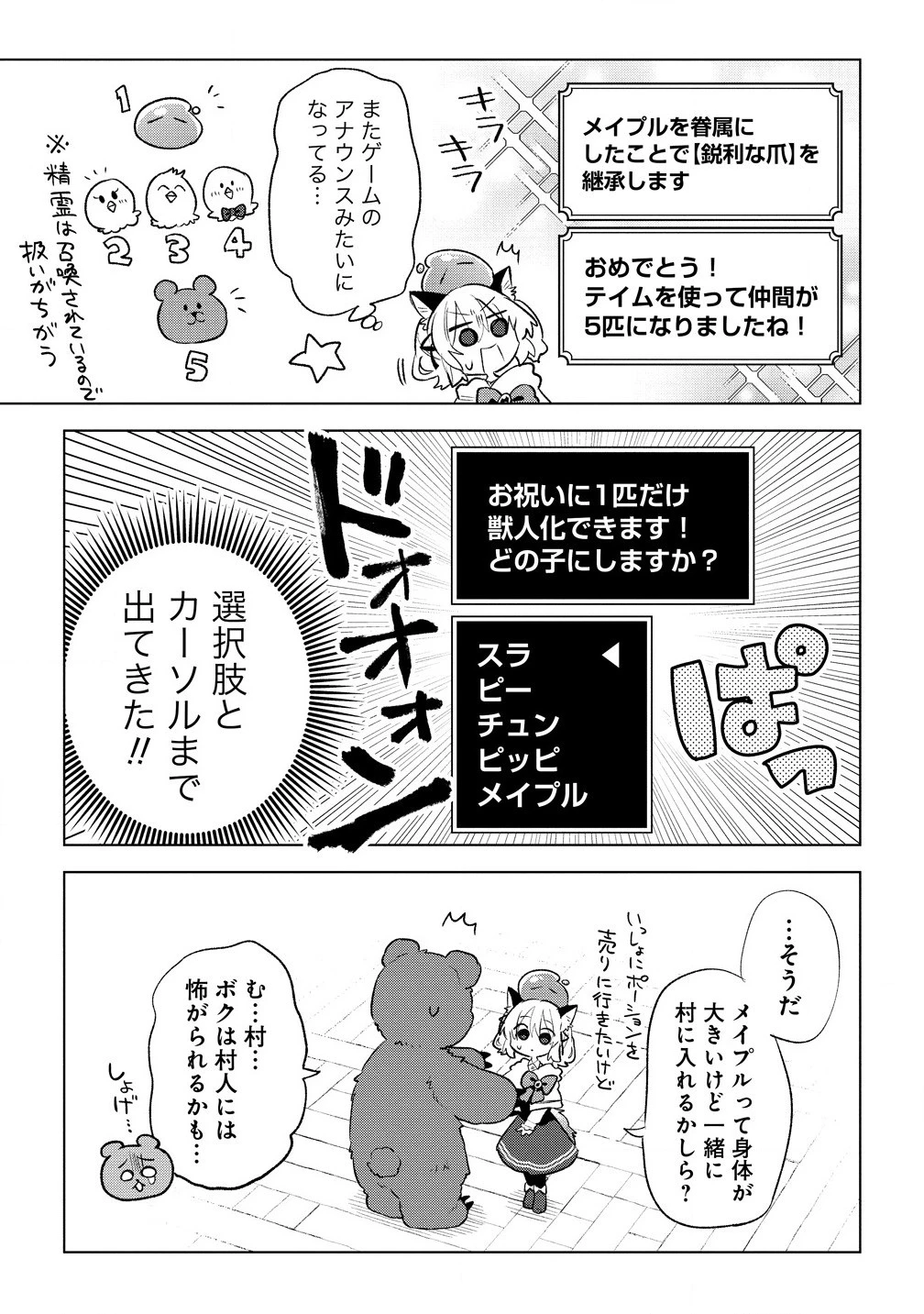 猫耳少女は森でスローライフを送りたい ～もふもふは所望しましたが、聖女とか王子様とかは注文外です～ 第5.1話 - 9