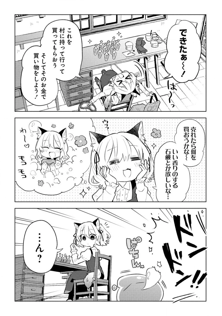 猫耳少女は森でスローライフを送りたい ～もふもふは所望しましたが、聖女とか王子様とかは注文外です～ 第4.2話 - 7