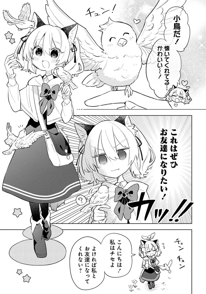 猫耳少女は森でスローライフを送りたい ～もふもふは所望しましたが、聖女とか王子様とかは注文外です～ 第3.1話 - 3
