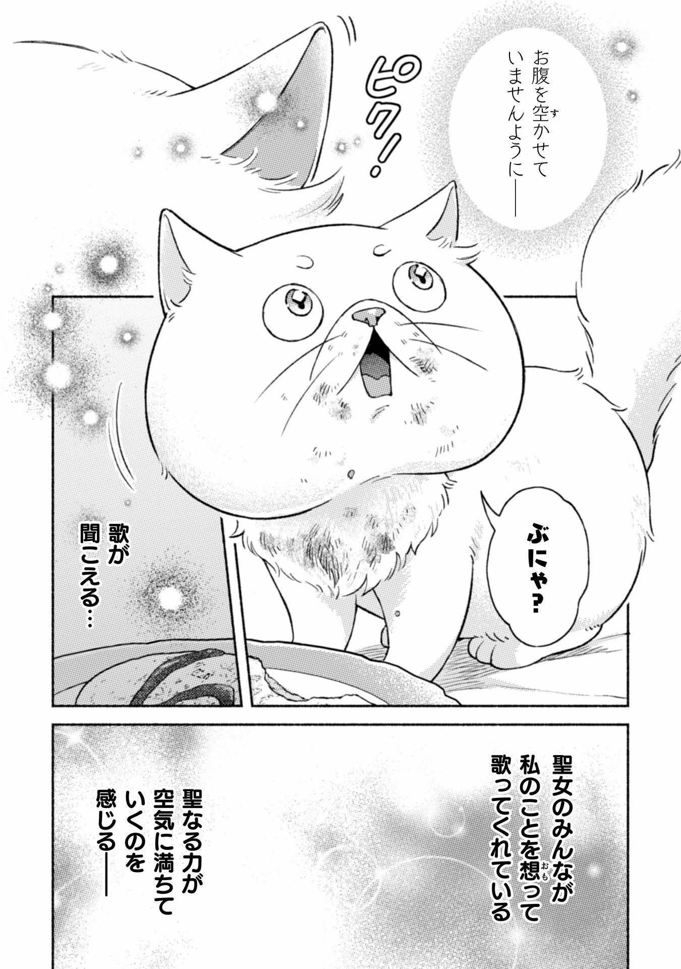 根暗騎士による溺愛満喫中のブサ猫、実は聖女です! 第3話 - 6