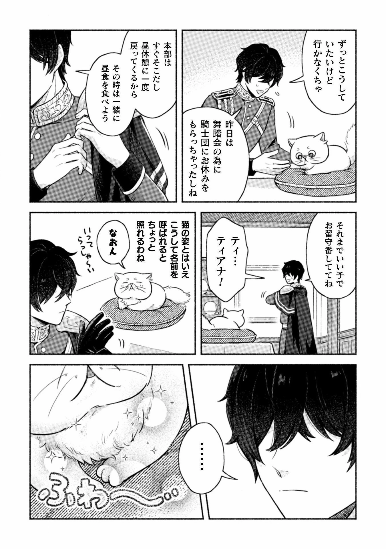 根暗騎士による溺愛満喫中のブサ猫、実は聖女です! 第3話 - 11