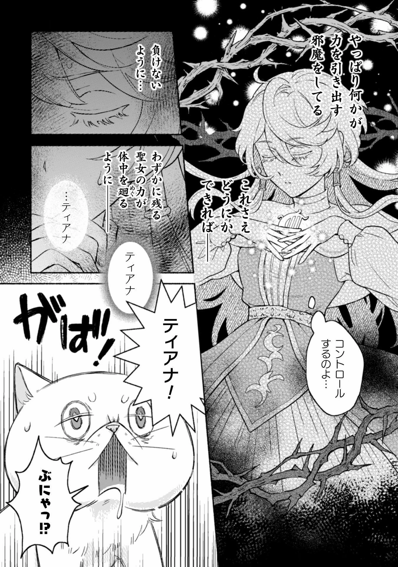 根暗騎士による溺愛満喫中のブサ猫、実は聖女です! 第3話 - 16