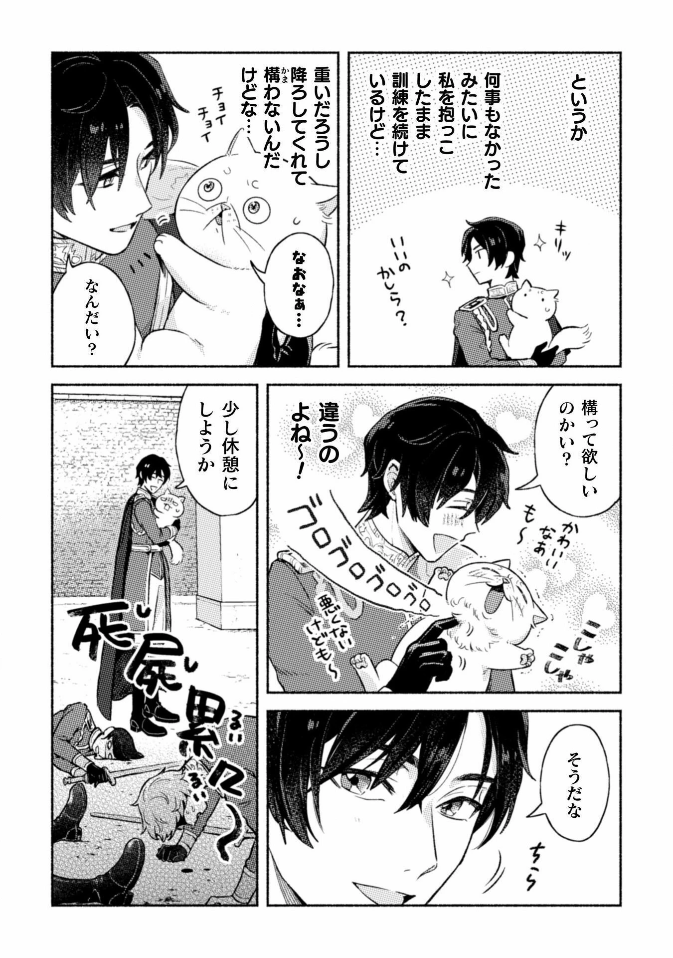 根暗騎士による溺愛満喫中のブサ猫、実は聖女です! 第3話 - 30