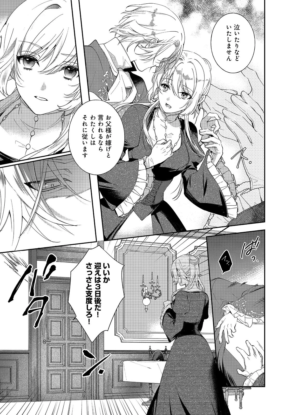 妹に婚約者を取られてこのたび醜悪公と押しつけられ婚する運びとなりました@COMIC 第1話 - 33