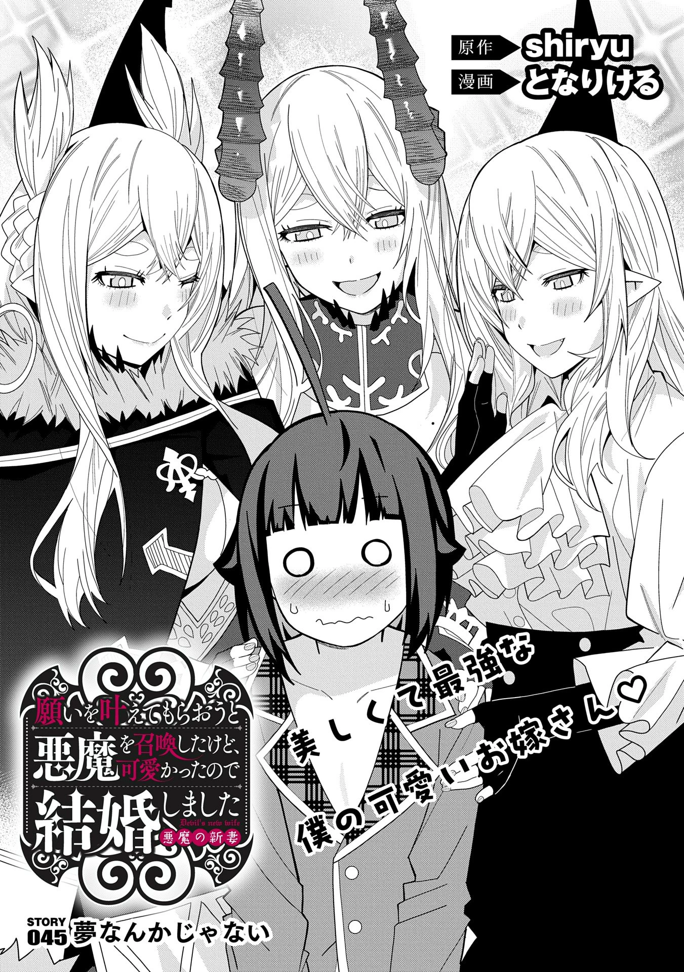 願いを叶えてもらおうと悪魔を召喚したけど、可愛かったので結婚しました　～悪魔の新妻～ 第45話 - 1