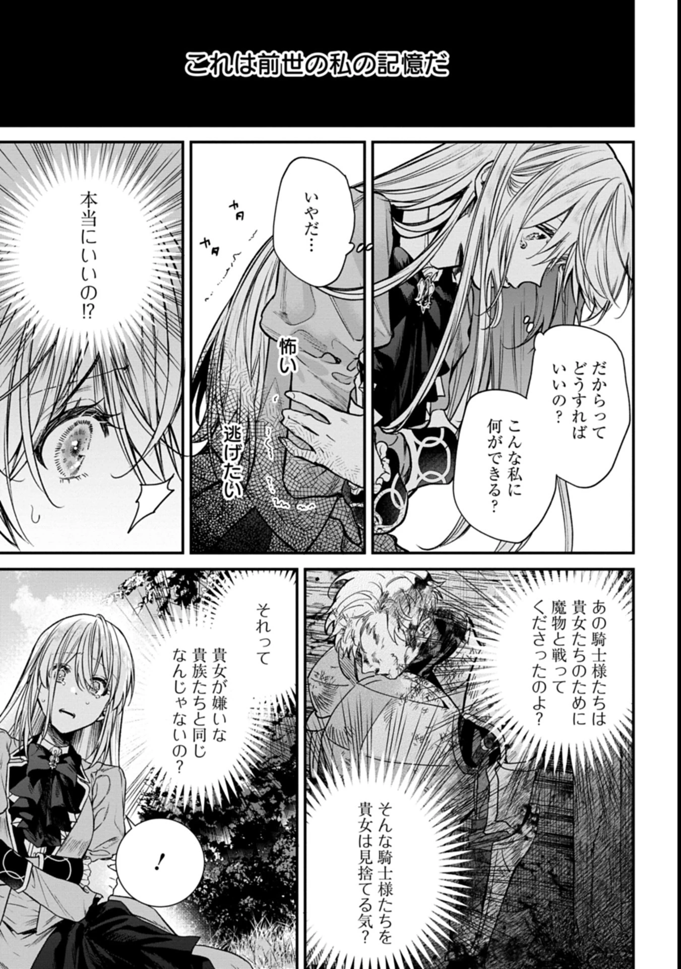 目の前の惨劇で前世を思い出したけど、あまりにも問題山積みでいっぱいいっぱいです。 第1話 - 19
