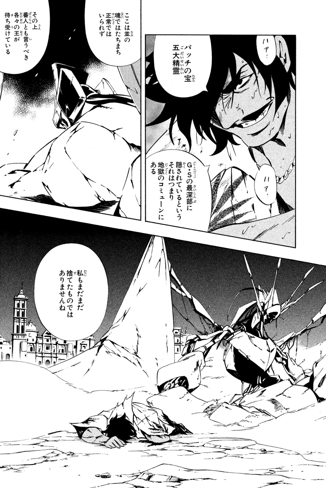 El rey shaman Król Szamanów Shaman King (Vua pháp thuật) シャーマンキング 第285話 - 13