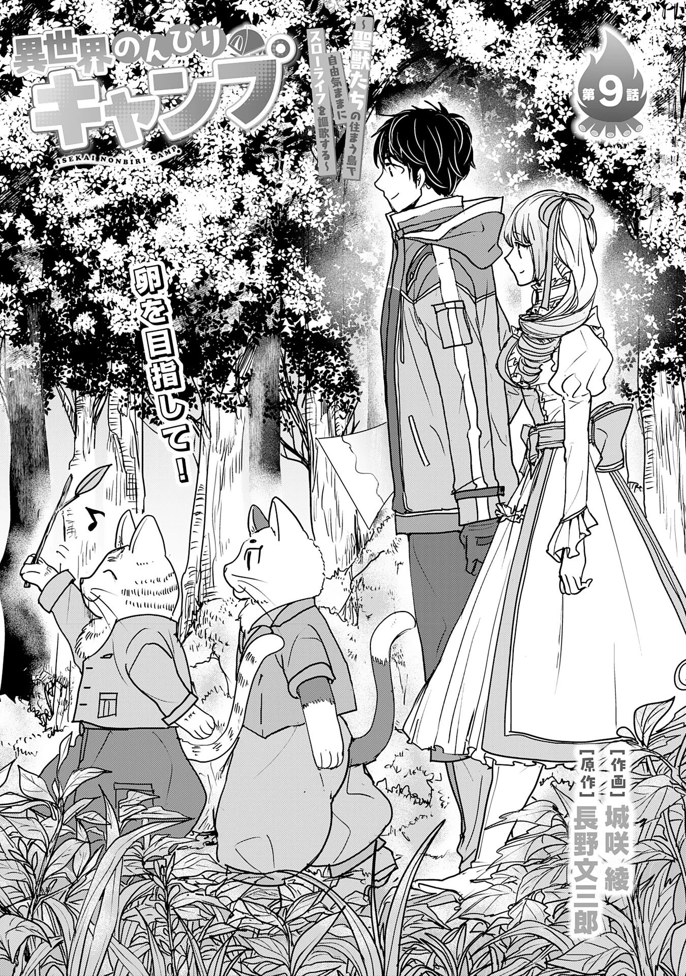 異世界のんびりキャンプ～聖獣たちの住まう島で自由気ままにスローライフを謳歌する～ 第9話 - 1