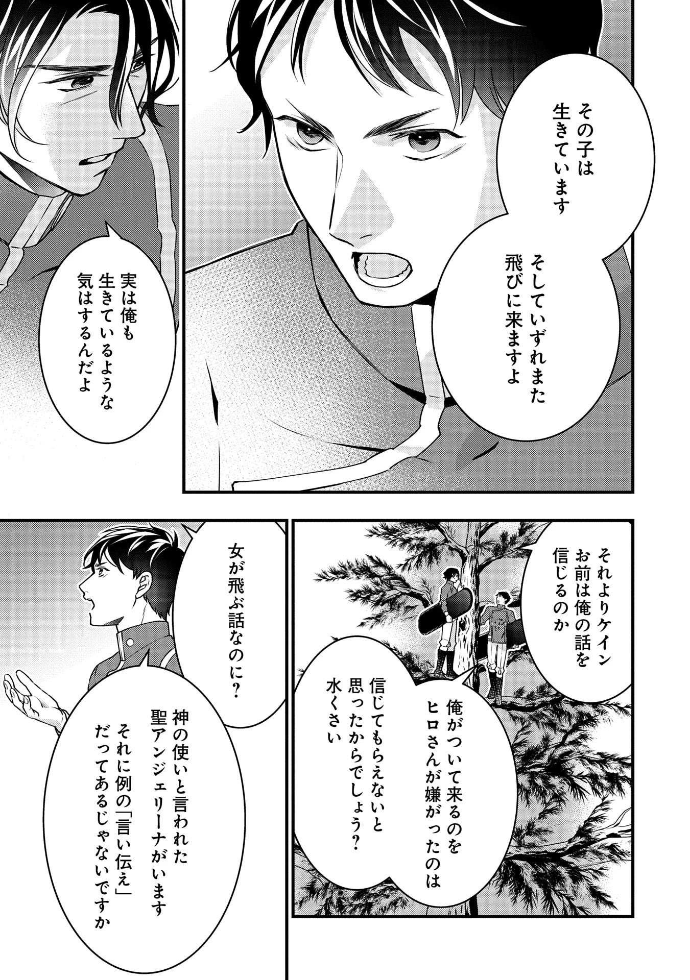 王空騎士団と救国の少女～空を飛ぶ少女アイリスの物語～ 第6話 - 19