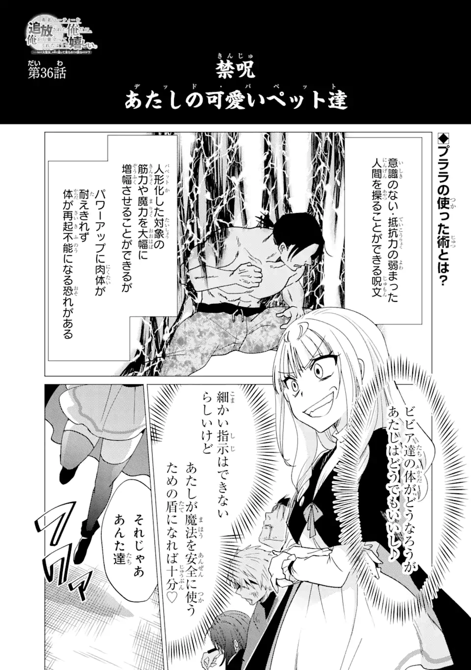 勇者パーティーを追放された俺だが、俺から巣立ってくれたようで嬉しい。……なので大聖女、お前に追って来られては困るのだが? 第36.1話 - 1